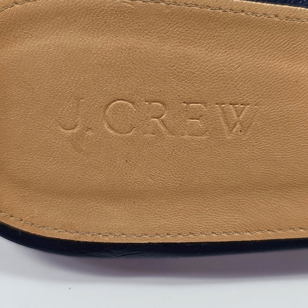 J Crew Women's Navy and Red Slide Sandals - Picture 2 of 12